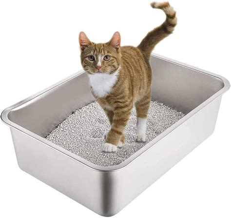 stainless steel rabbit litter box|yangbaga stainless steel litter box.